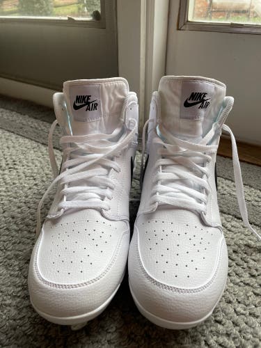 Air Jordan 1 Metal Baseball Cleats size 12