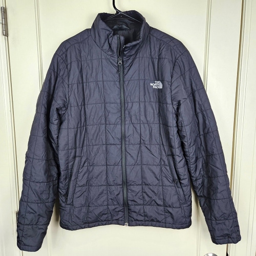 The North Face Men's Size: M Black Quilted Winter Jacket Coat Insulated