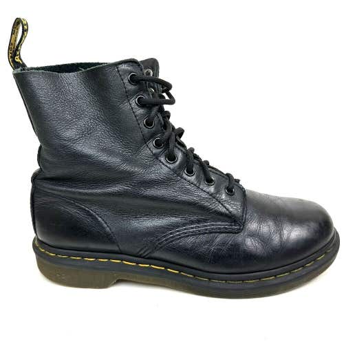 Dr Martens 1460 Pascal Virginia Black Soft Leather Boots Women’s Size 10