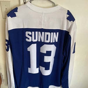 Mats Sundin Toronto Blue Jays Fanatics Men’s NHL Vintage Jersey XL