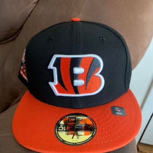Cincinnati Bengals New Era NFL Fitted Hat 7 1/4