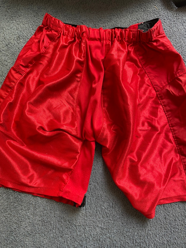 Red Used Small Bauer None Pant Shell