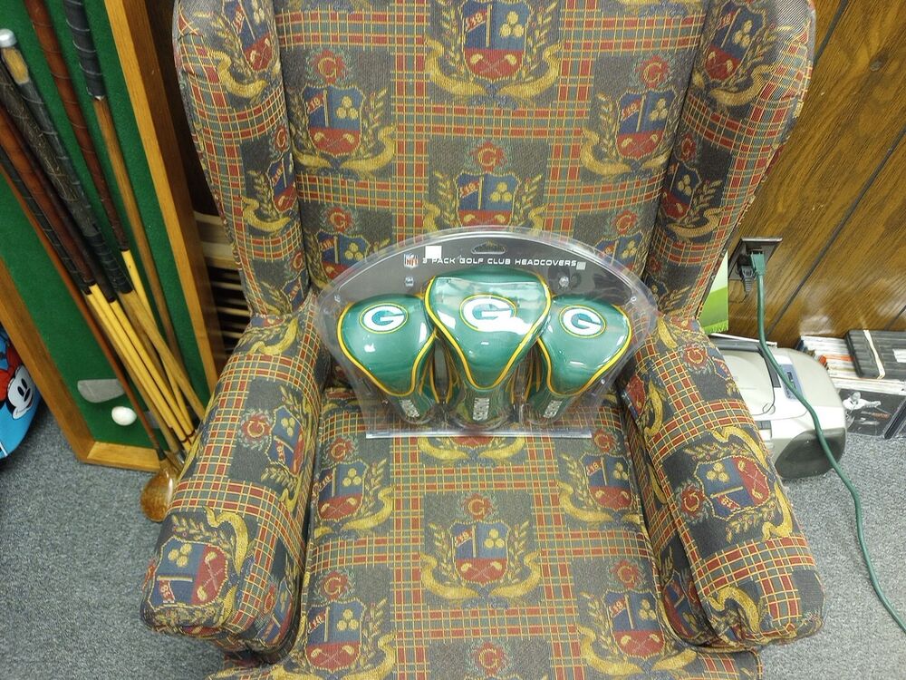 Green Bay Packers Set of 3 Headcovers