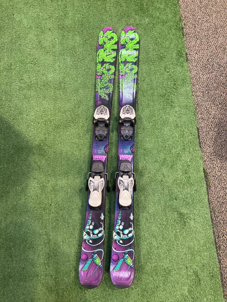 Used K2 Indy 112 cm All Mountain Skis With Bindings