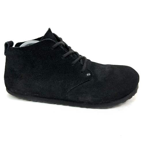 Birkenstock Black Suede Dundee Lace Up Chukka Boots Suede Size 41 Men’s 8 Narrow
