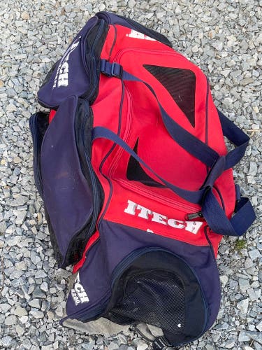 Itech 2200 Hockey Bag Vintage Classic Used Pre Owned Equipment Duffle Rare Zip I