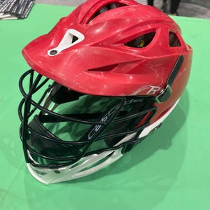Red Used Adult Cascade R Helmet
