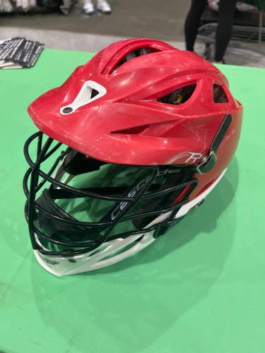 Red Used Adult Cascade R Helmet