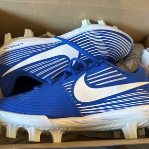Blue Used Size 5.0 (Women's 6.0) Nike Lunar hyperdiamond 3 Molded