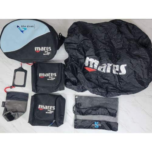 Mares Just Add Water Suba Diving Storage Bag (Set Of 6)