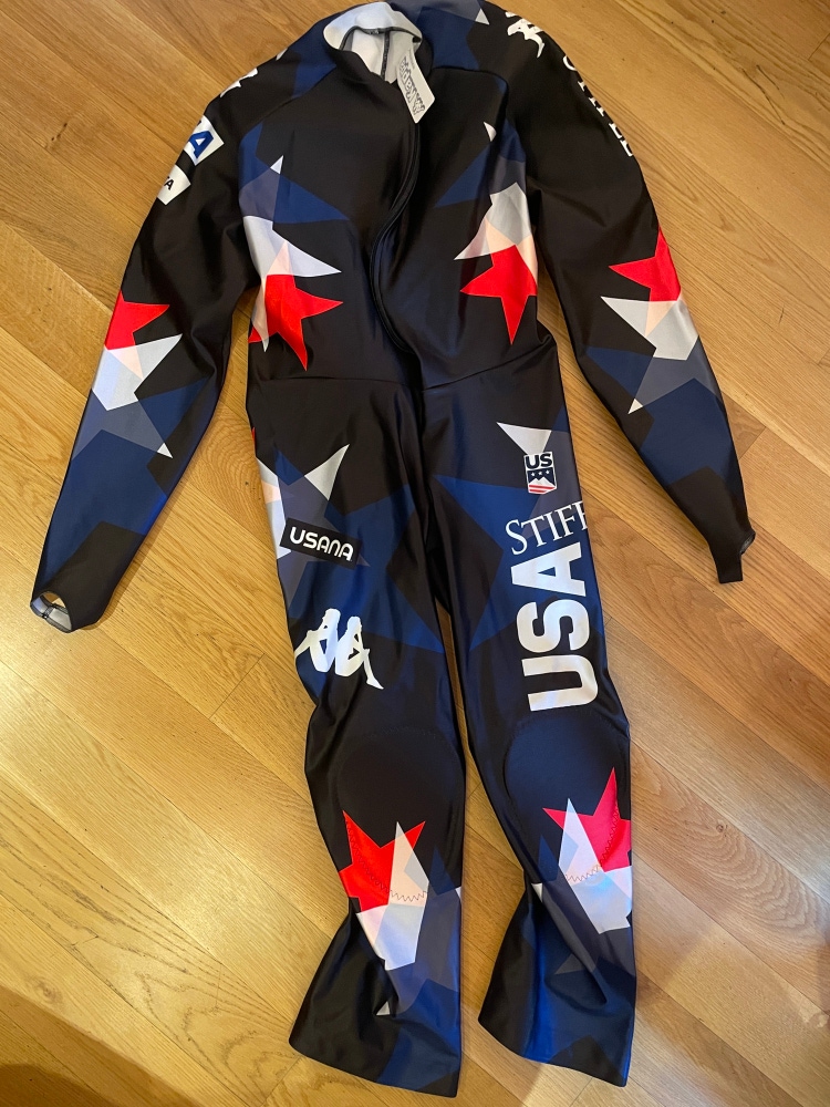 Brand New 2024 Kappa US Ski Team XL GS Padded Speed Suit
