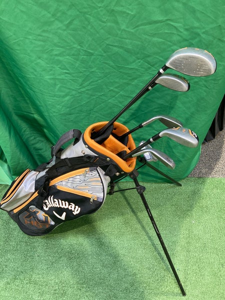 Used Junior Callaway XJ Hot Right Handed Clubs (Full Set) 6 Pieces