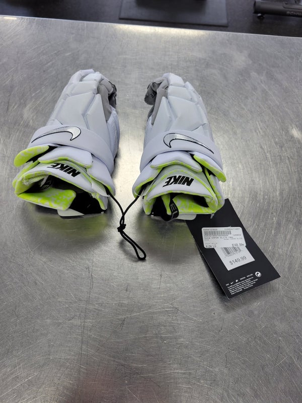 New Nike Vapor Elite Lg Men's Lacrosse Gloves