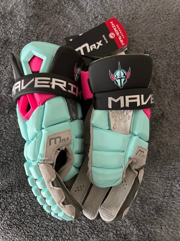 New PLL Chrome Maverik 13" Max Lacrosse Gloves