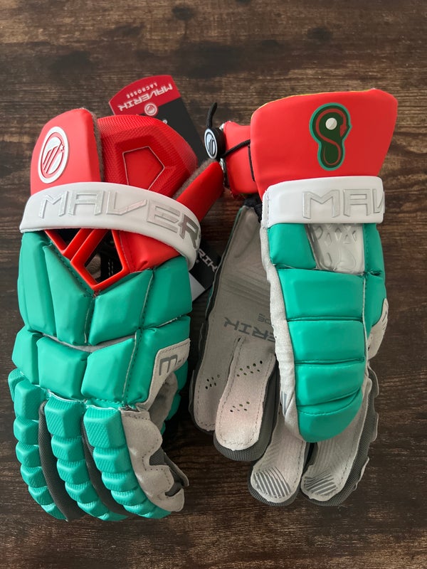 New PLL Whipsnakes Maverik 13" Max Lacrosse Gloves