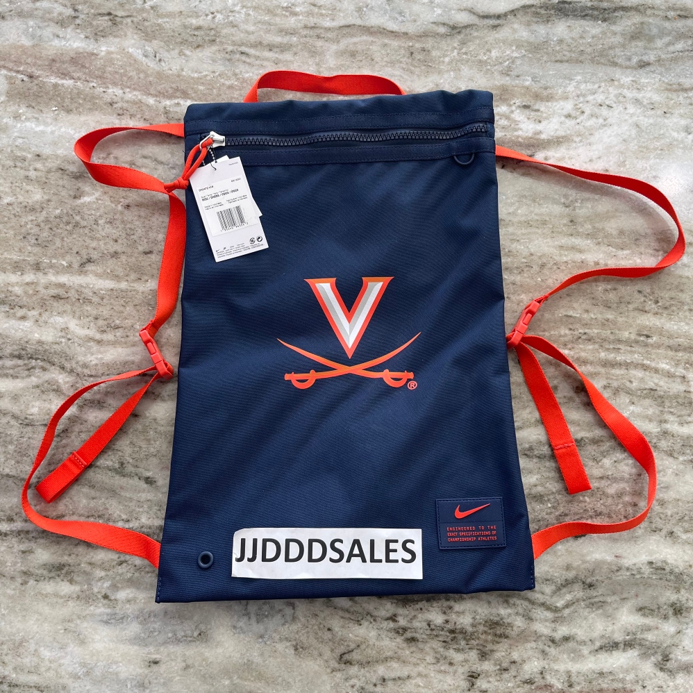 Nike Virginia Cavaliers Team Issued Utility Gym Bag Backpack DB5706-613 NWT