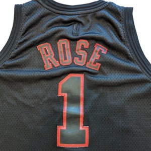 Derrick Rose Black out Jersey Size L