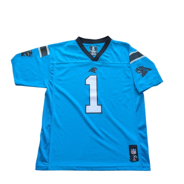 Cam newton discount jersey youth blue