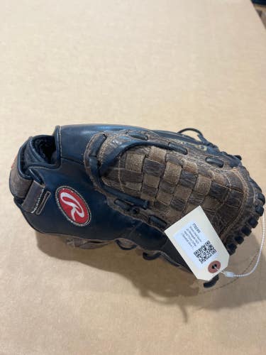 Used Rawlings Renegade Right Hand Throw Outfield Baseball Glove 12.5"