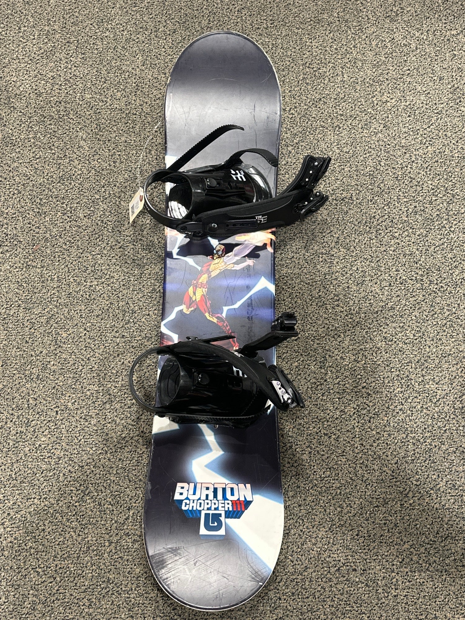 Used Kid s 111 CM Burton Chopper Snowboard With Bindings