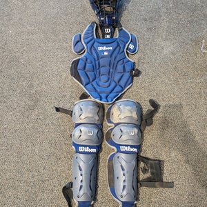 Used Youth L/XL Wilson Catcher's Set