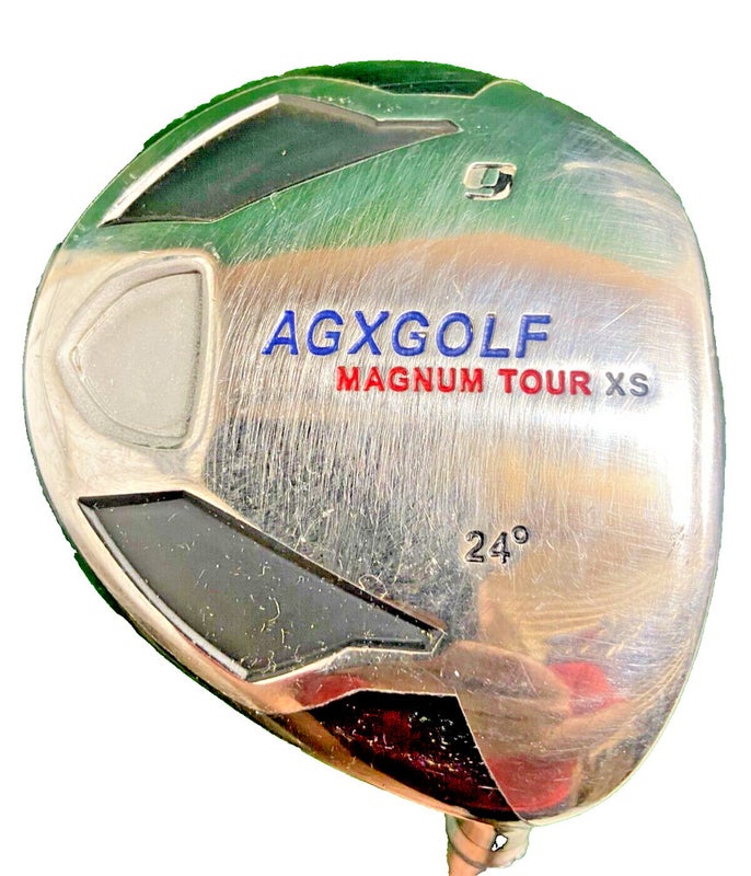 AGXGolf 9 Wood Magnum Tour XS 24 Degrees Nice Grip RH Senior Flex Graphite 41 In