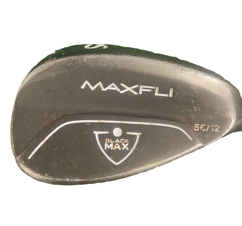 Maxfli Black Max Sand Wedge 56 Degrees 12* Bounce RH 85g Senior Graphite 35.5 In