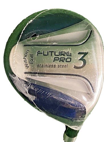 Wishon Golf Future Pro 3 Wood Junior Club Head Only 20 Degrees RH In Wrapper NOS