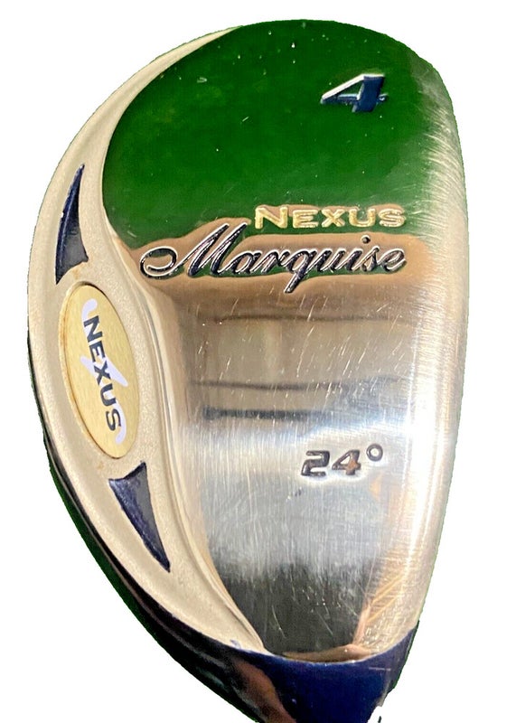 Nexus Golf Marquise 4 Hybrid 24 Degrees New Grip RH 60g Ladies Flex 39 In., HC