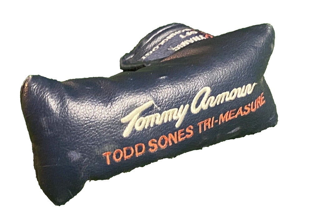 Tommy Armour 845 DLT Blade Putter Headcover With Fastener Tri-Measure Todd Sones