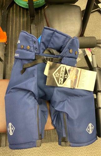 Tackla Force 581 Z JR Used Large Blue Junior Hockey Pants