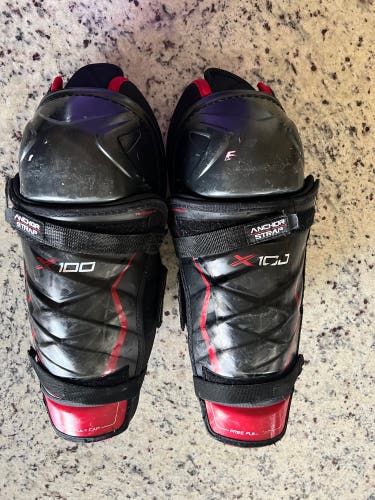 Bauer Vapor X100 14” Shin Pads