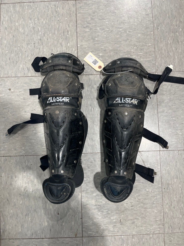 Used Youth All Star Catcher's Leg Guards