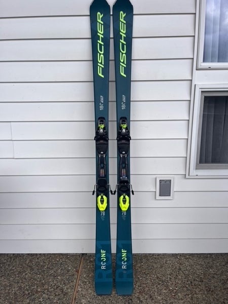 Used 2022 Fischer RC One XTR 78 Skis With Demo Fischer Bindings