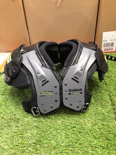 Used Small Riddell Power Amp Shoulder Pads