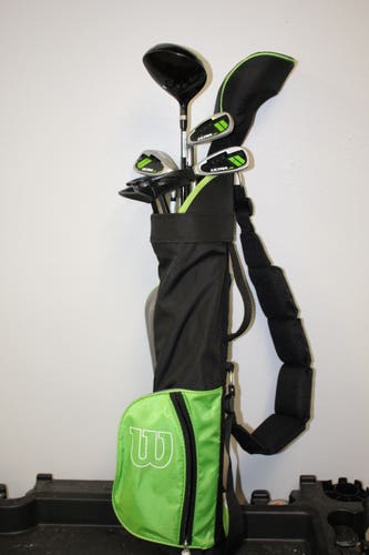 Junior Used Wilson Left Hand Ultra Clubs (Full Set) 7 Pieces Left & Right Handed