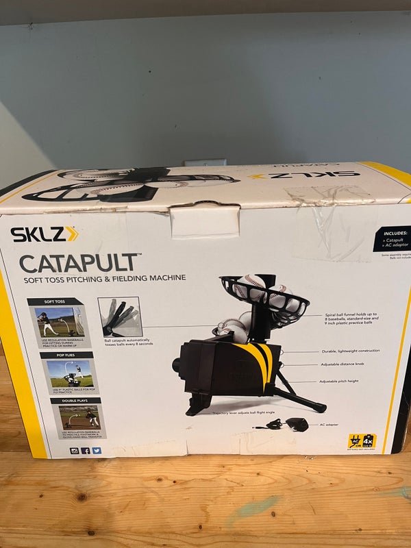 SKLZ Catapult soft toss pitching and fielding machine