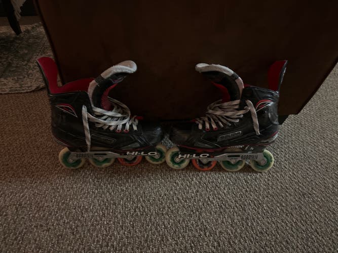 Bauer Regular Width Size 10 Vapor XR500 Inline Skates