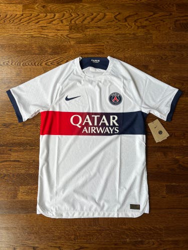 2023/24 Paris Saint-Germain PSG Away Jersey Vaporknit $170 Mens Size M