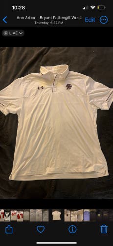 Team-Issued Boston College UA Polo