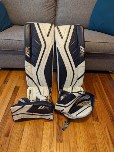 Used 32" Brian's Gnetik X Goalie Full Set