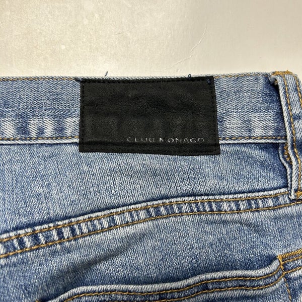 Mens Rock Revival Jeans Akito Slim-Straight Pants Size 32x30