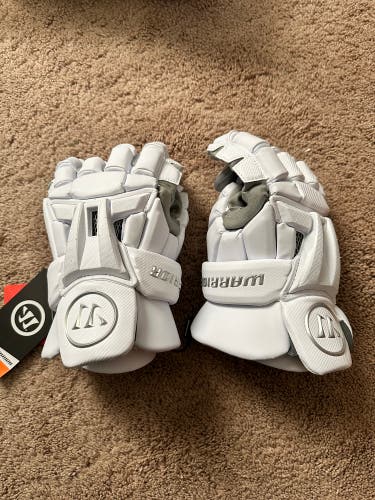 New  Warrior Large Burn XP Lacrosse Gloves