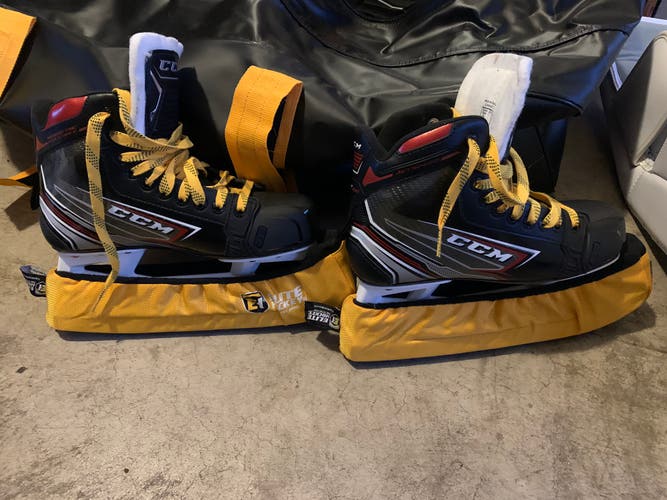 New CCM Regular Width  7 Jetspeed FT460 Hockey Goalie Skates