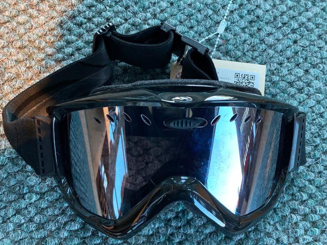 Black Used Men's Smith Ski Goggles