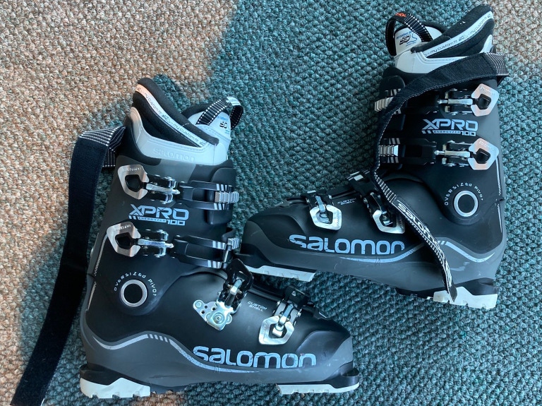 Used Men's Salomon Xpro Energyzer 100 Ski Boots