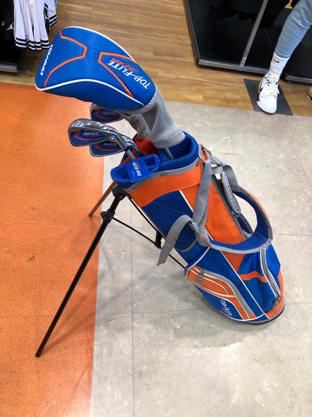 Used Junior Top Flite Left Hand Clubs (Full Set - 6 Clubs)