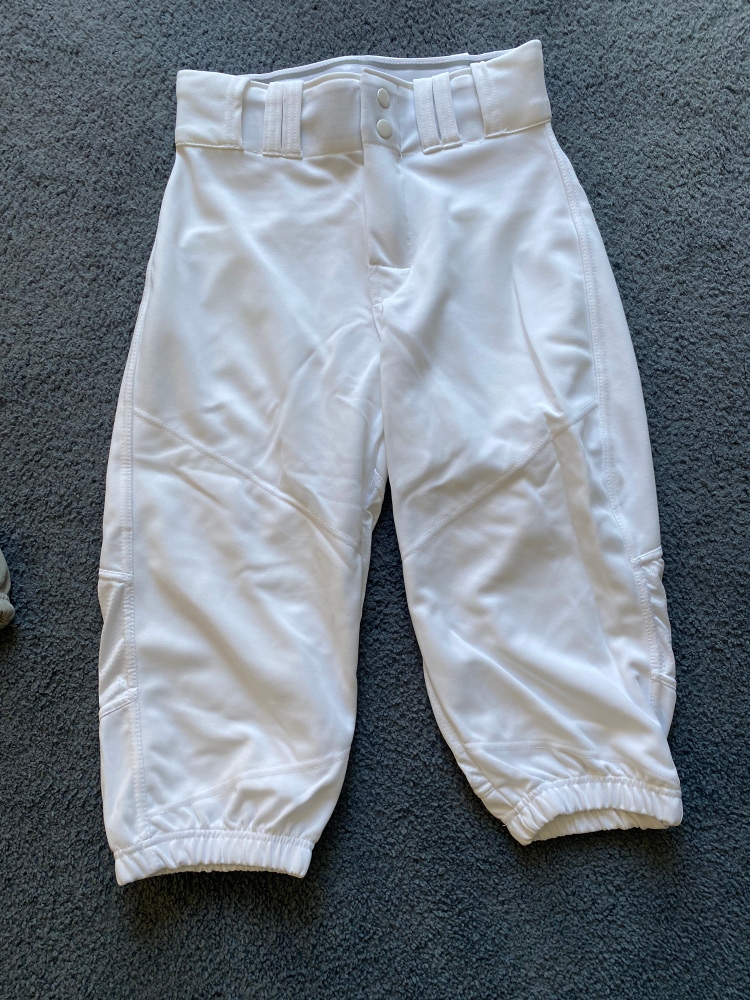 White Used Small Alleson Game Pants
