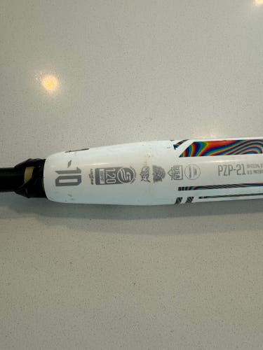 Used 2022 DeMarini Composite Prism+ Bat (-10) 23 oz 33"