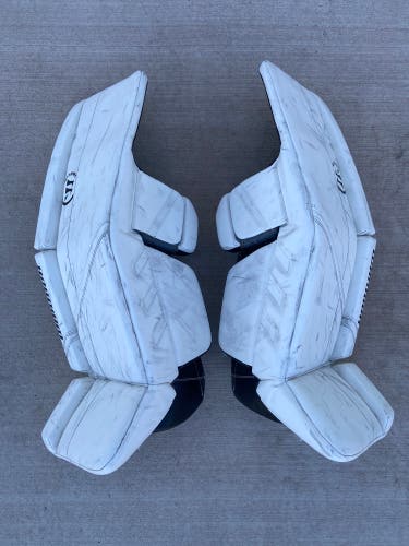 Used 35+1.5" Warrior Ritual G5 Goalie Leg Pads